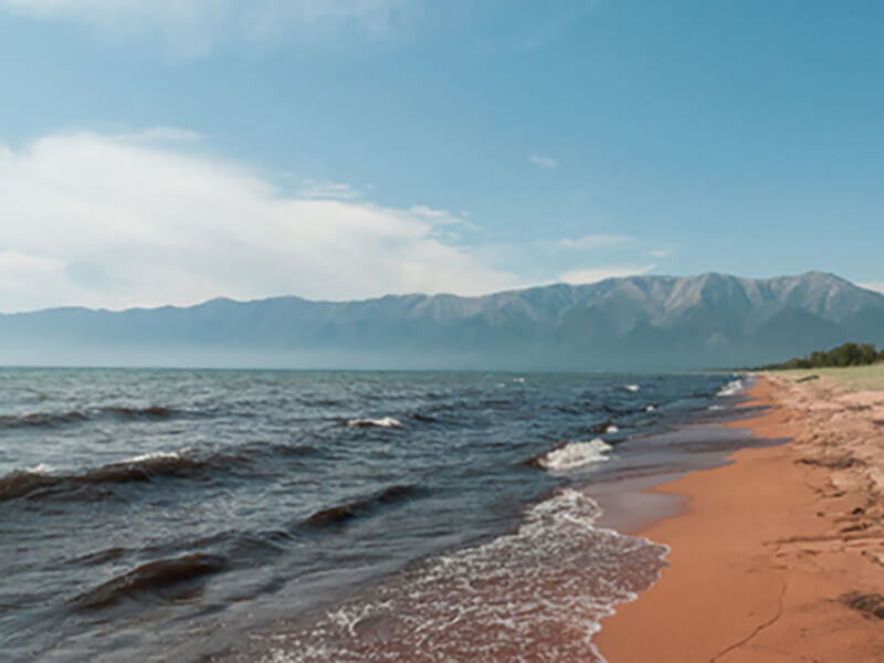 пляж Байкал
